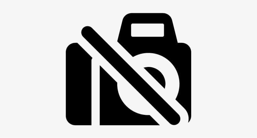 No Photography Vector - 禁止 拍照 Icon Png, transparent png #2585574