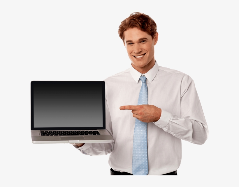 Free Png Men With Laptop Png Images Transparent - Man With Laptop Png, transparent png #2585633