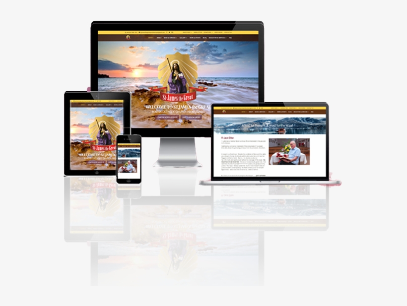 Ola Free 2 Use 4 Church Website Png Ok - Web Design, transparent png #2586486