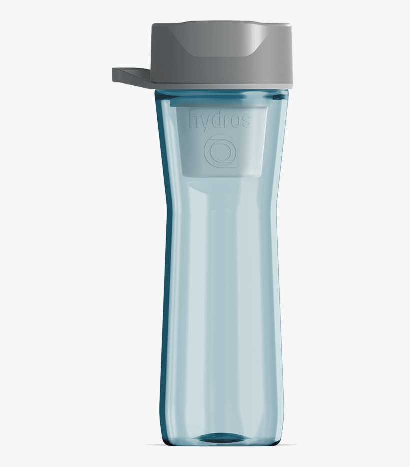 20 Oz Bottle Pale Blue With Filter - Bottle, transparent png #2586704