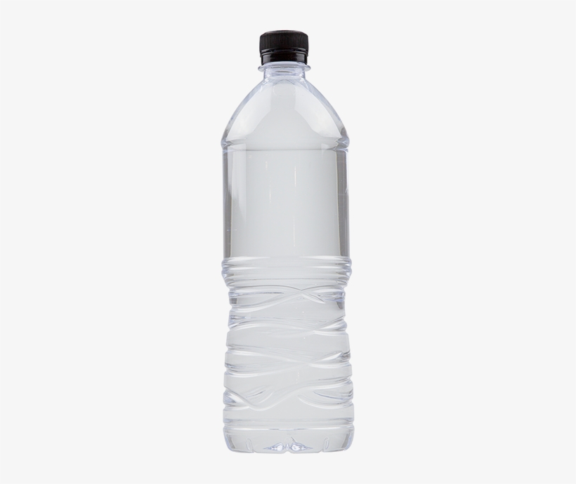 1liter Rpet Panel Bottle - Clear Water Bottle Png, transparent png #2586750