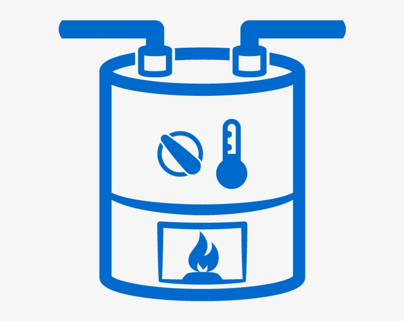 Vector Freeuse Download Heating Plumbing Storage Tank - Clip Art Water Heater, transparent png #2586770