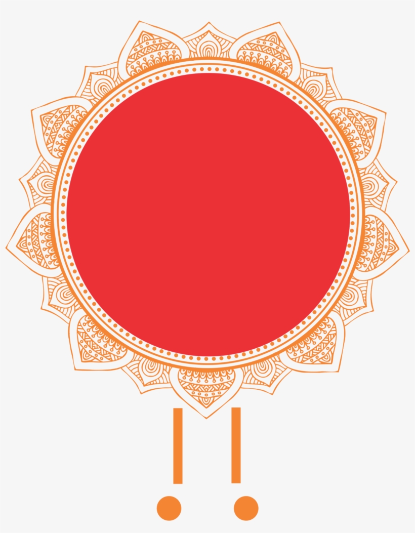 Durga Puja Design Element - Navaratri, transparent png #2587076