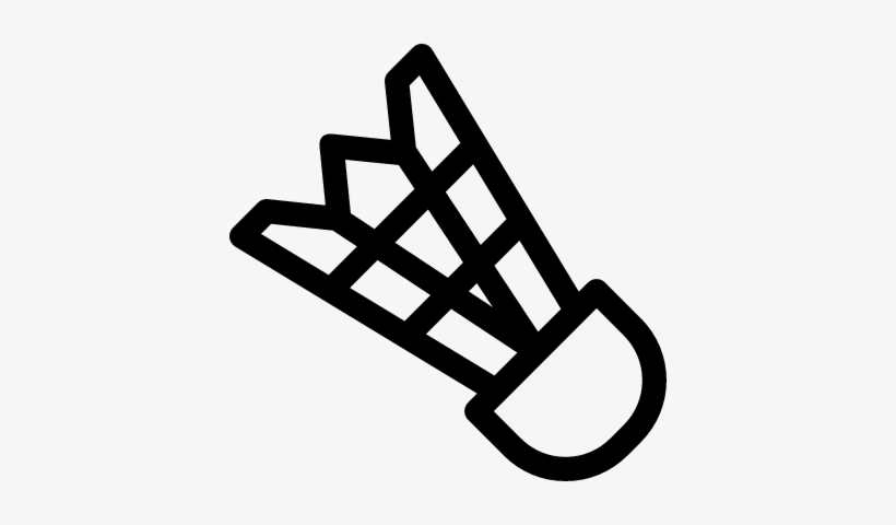Badminton Shuttlecock Vector - Volante De Badminton Dibujo, transparent png #2587101