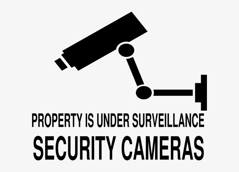 Property Surveillance Cameras Clip Art At Clker - Surveillance Video Camera Clipart, transparent png #2587238