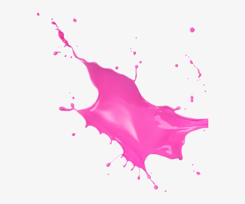 El Mundo En Colores - Pink Colour Splash Png, transparent png #2587681
