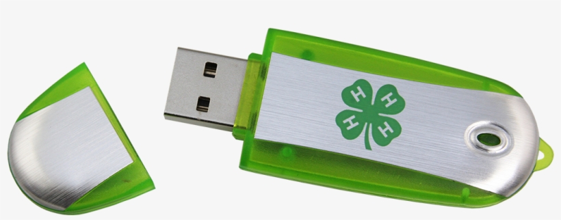 4 H Two Tone 4gb Flash Drive - 4-h, transparent png #2587705