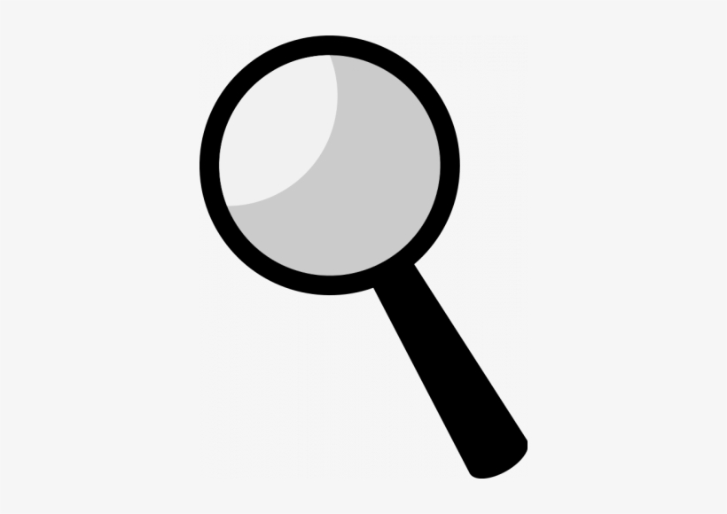 Clipart Download Magnifying Glass Clipart Transparent - Magnifying Glass Black, transparent png #2587984