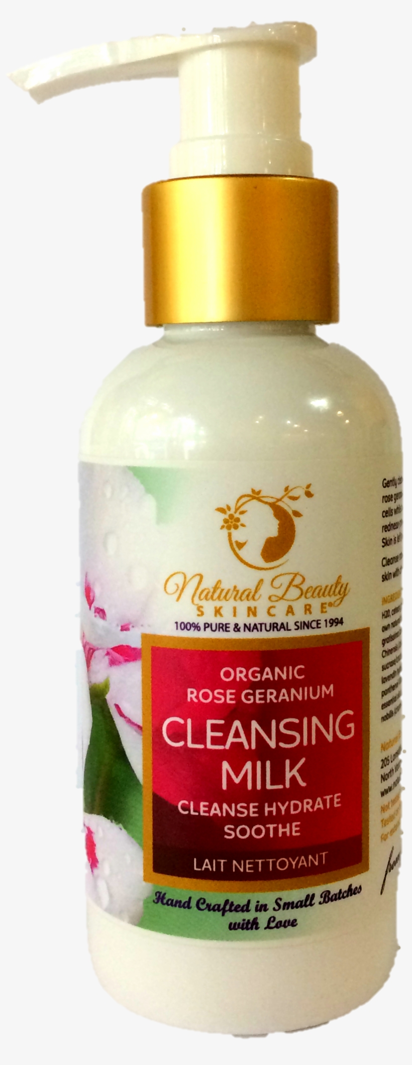 Rose Geranium Cleansing Milk - Sweet Scented Geranium, transparent png #2588111