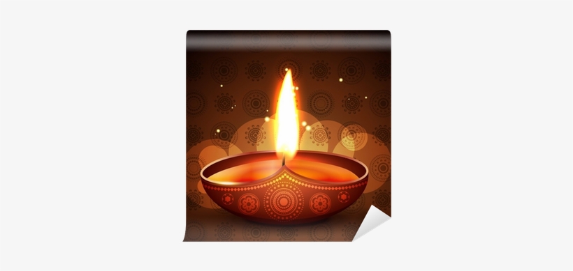 Diya Sticker, transparent png #2588165