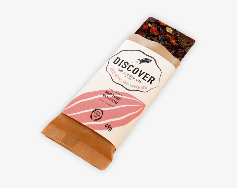 Rose Petal Lavender Stevia Milk Chocolate - Milk Chocolate Stevia, transparent png #2588301