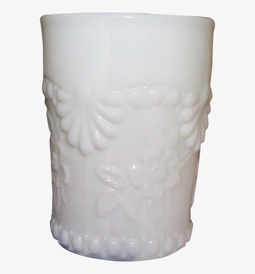 4 Rare Milk Glass Tumblers - Lampshade, transparent png #2588393