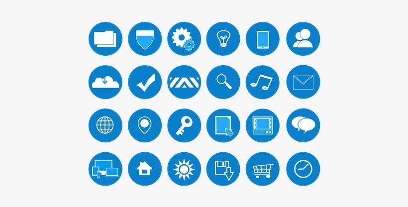 Icons Web Development Website Design Flat - Website Icons, transparent png #2588490