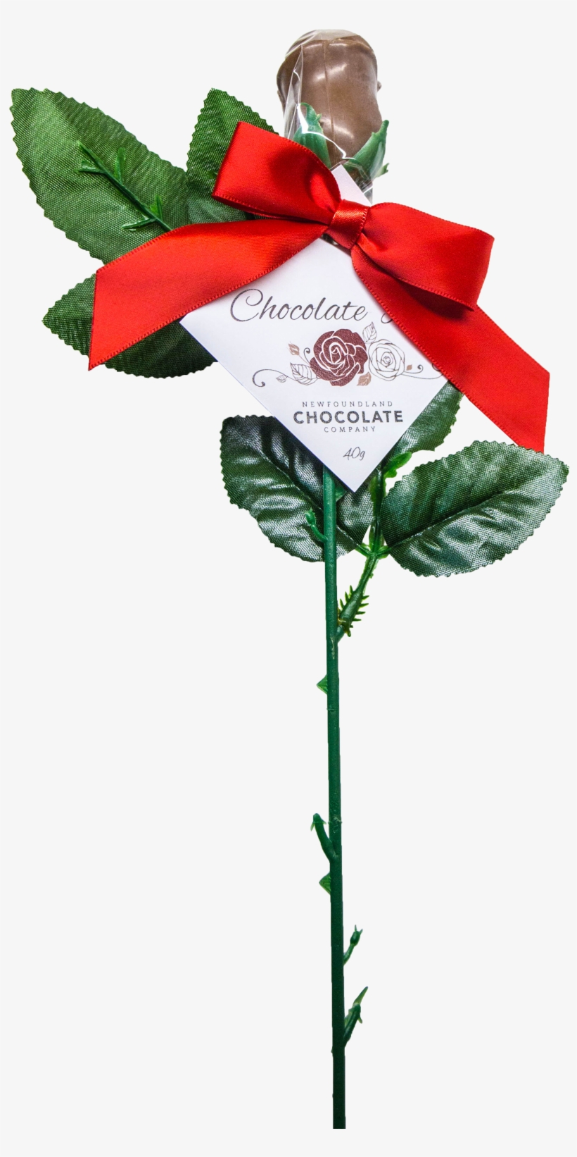 Milk Chocolate Long Stemmed Rose - Chocolate, transparent png #2588511