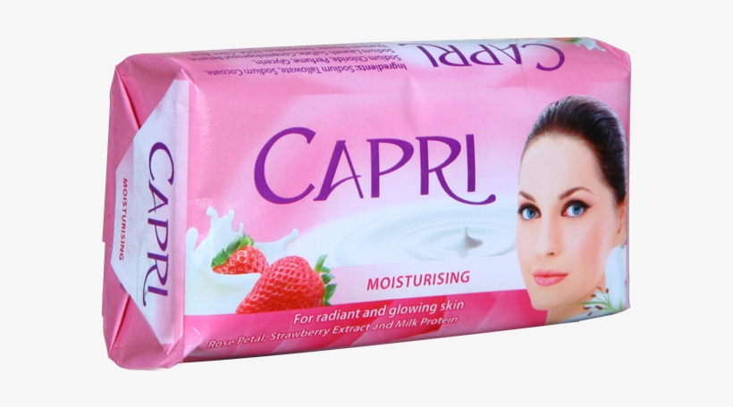 Capri Moisturising Rose Petal, Strawberry, Milk Protein - Capri Soap, transparent png #2588726