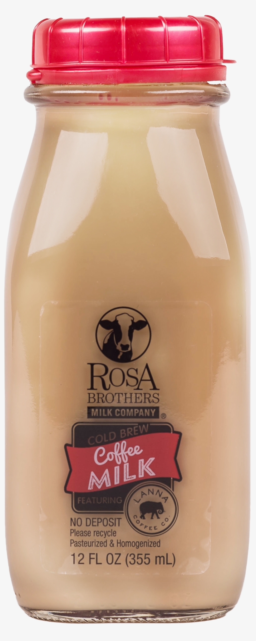 Whole Milk, Sugar, Cocoa Processed With Alkali, Cornstarch, - Rosa Brothers Milk, Root Beer - 1 Qt, transparent png #2588755