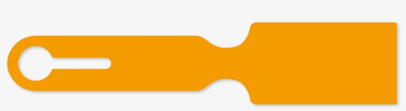 Sieve Tray Tags Made Of Plastic - Gun, transparent png #2588808