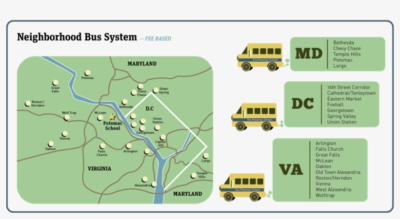 Trained, Certified Commercial Bus Drivers Conduct An - West Potomac High School Bus Routes, transparent png #2588830