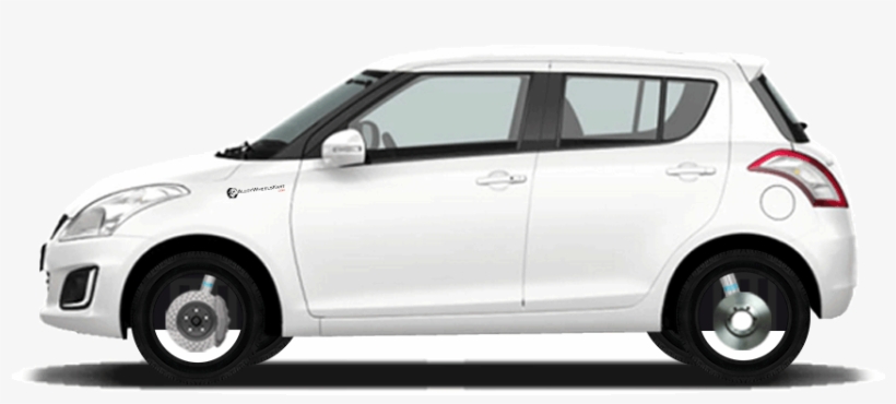 Alloy Wheels For Maruti Suzuki Swift Vdi 2011, 2012, - Swift Vxi White Colour, transparent png #2589280