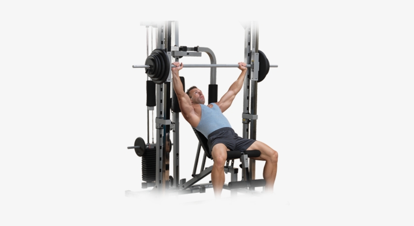 Body Solid Psm1442xs Smith Machine Home Gym Package, transparent png #2590133