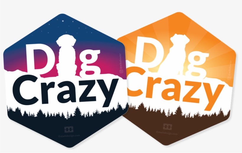 Graphic Designer Side Project, Dog Crazy Sticker Shop - Dog Crazy Sticker, transparent png #2590187
