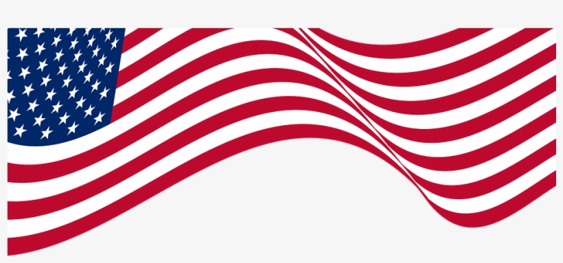 Flag, United States, America, Nation - Bandeira Estados Unidos Png, transparent png #2590340