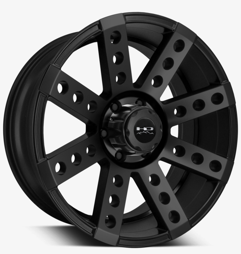 Hd Off-road Deadwood All Satin Black - Xtreme Mudder Wheels, transparent png #2590720