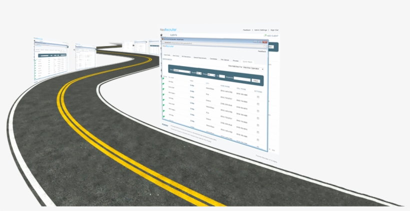 Mountain Road - Clip Art, transparent png #2590978