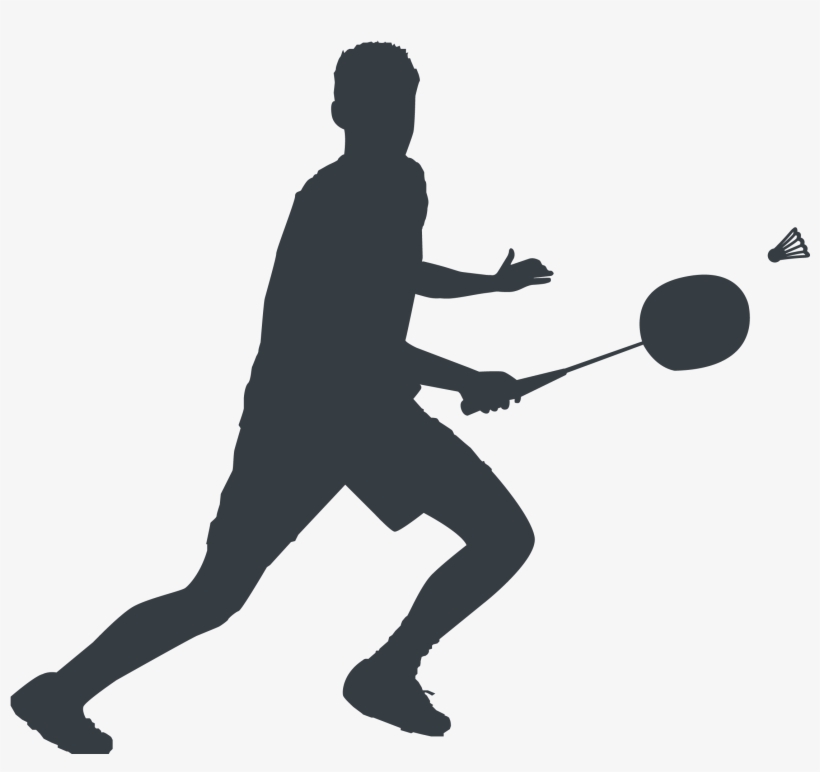 Badminton - Badminton Image Silhouette Png, transparent png #2591217