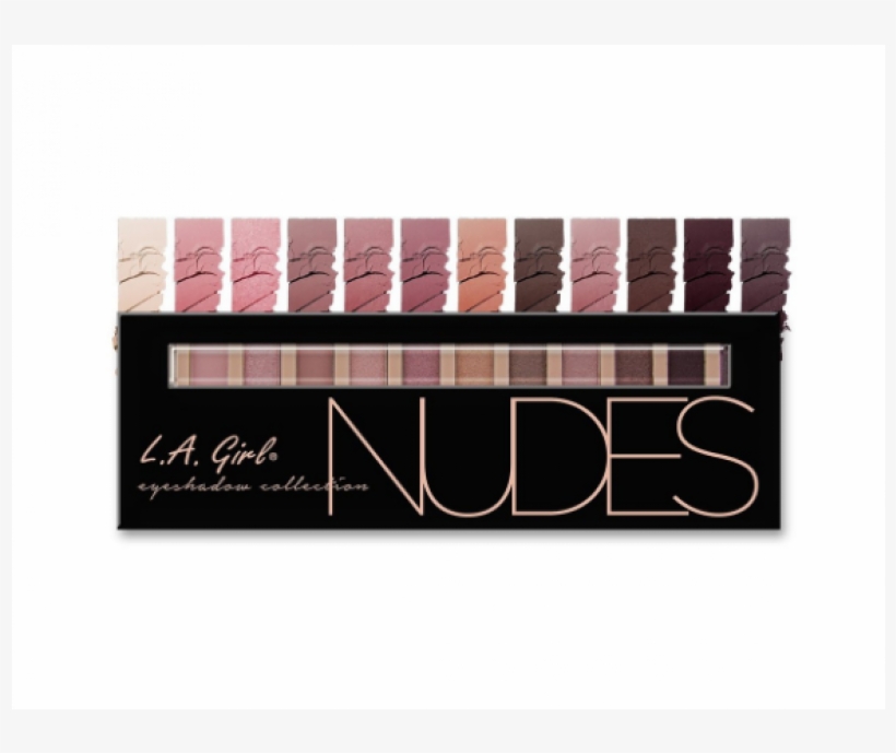 L - A - Girl - Beauty Brick Palette - Nudes - L.a. Girl Ges331 Nudes Beauty Brick Eyeshadow Palette, transparent png #2591247