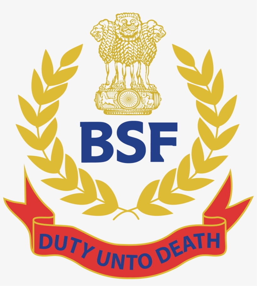 Bsf-logo - Symbol Of Army Indian, transparent png #2591549