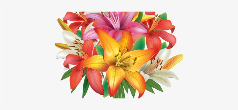 Bouquet Vector Flower Bokeh Png Royalty Free - Flower Bunch Clip Art, transparent png #2592085