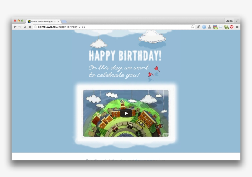 I Collaborated On The Animation Concept With The Foundation, - Birthday, transparent png #2592117