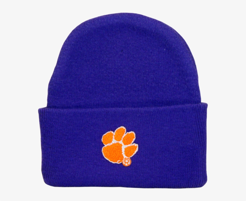 Clemson Baby Cap - Beanie, transparent png #2592230