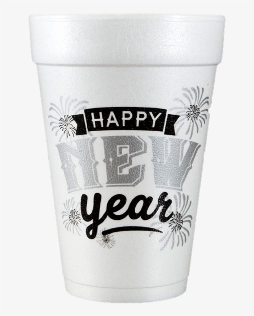 Happy New Year Firework - Happy New Year Cups, transparent png #2592466