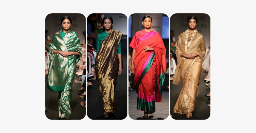 Sanjay Garg - Evolution Of Saree In India, transparent png #2592907