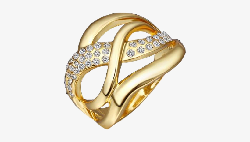 Image03 - Lady Fashion Zinc Alloy Plated With Rhinestone Mid, transparent png #2592932