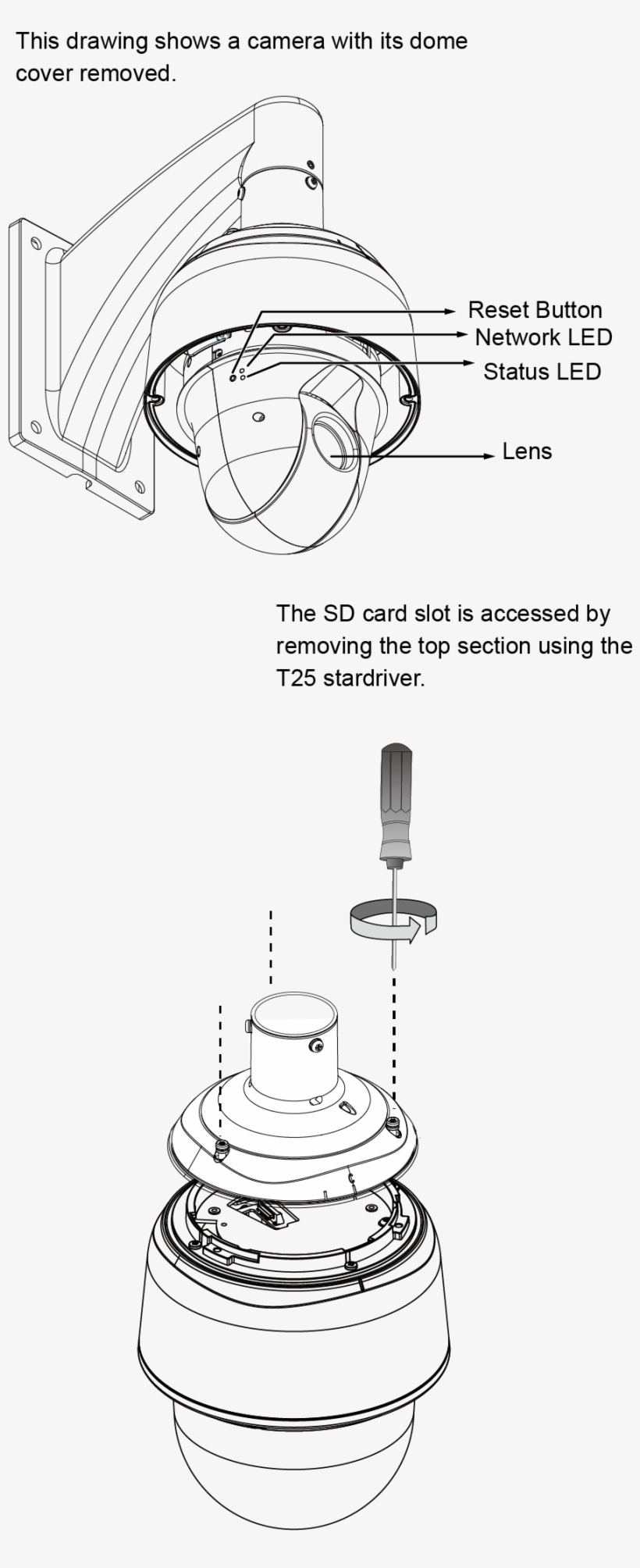 Vivotek Speed Dome Network Camera - Vivotek Sd8364e 1080p Hd Outdoor Ptz Ip Security Camera, transparent png #2593118
