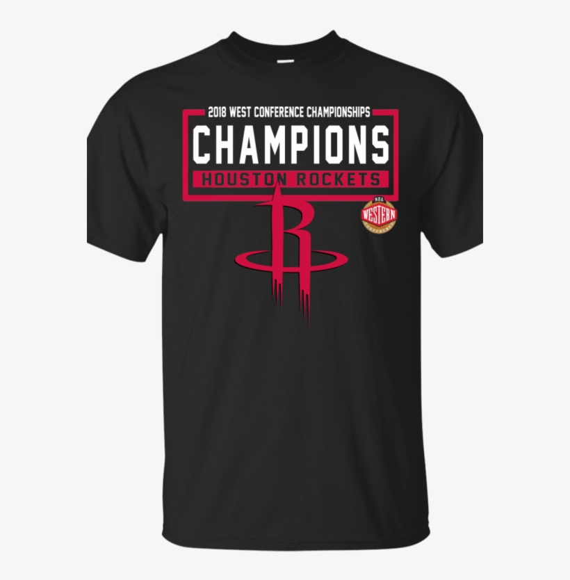 Houston Rockets Champions West Conference Nba 2018 - Reebok Crossfit Forging Elite Fitness Tee Black, transparent png #2593253