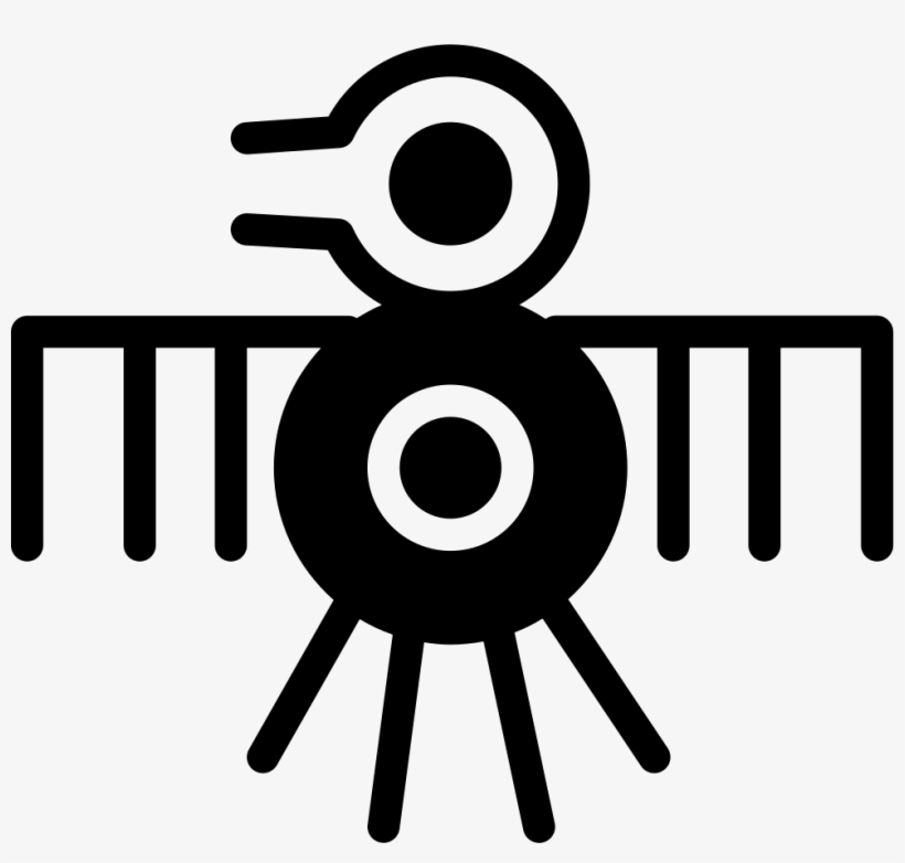 Bird Old Indian Design Of Thin Lines Comments - Design, transparent png #2593339