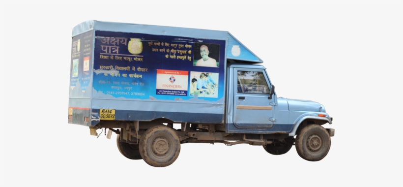 Indiancommercialvehicle - Akshaya Patra Foundation, transparent png #2593364