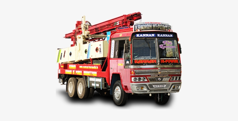 1 - Borewell Truck Png, transparent png #2593530