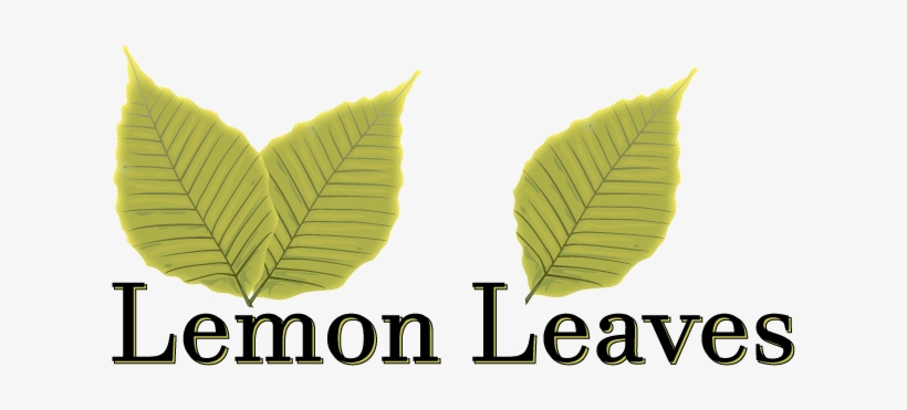 Lemon Leaves Logo, transparent png #2593536