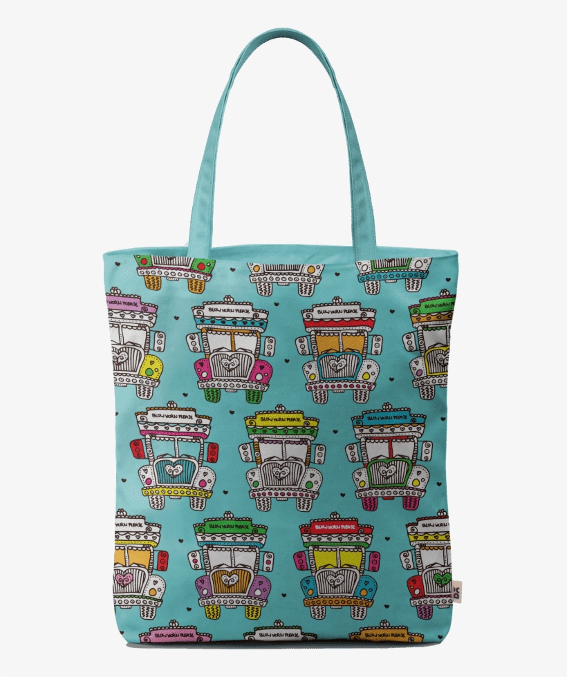 Dailyobjects Indian Truck Baesic Tote Bag Buy Online - Tote Bag, transparent png #2593553