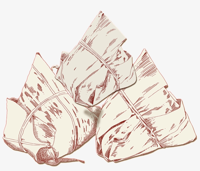 Hand-painted Dragon Boat Festival Zongzi High Definition - Zongzi, transparent png #2593794