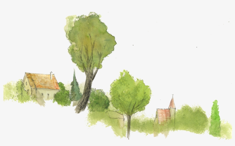 Maisonfond 1 - Watercolor Painting, transparent png #2594228