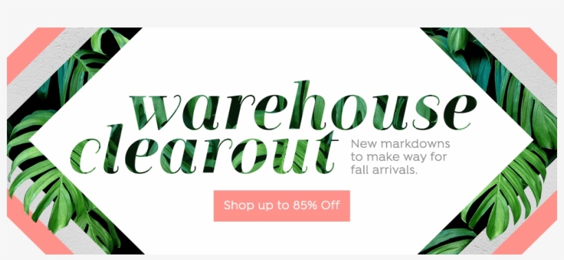 Best Warehouse Clearout With Beauty Decoration Object - Poster, transparent png #2594631