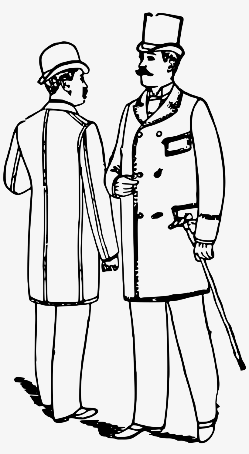 This Free Icons Png Design Of Men's Fashion Circa 1892, transparent png #2595218