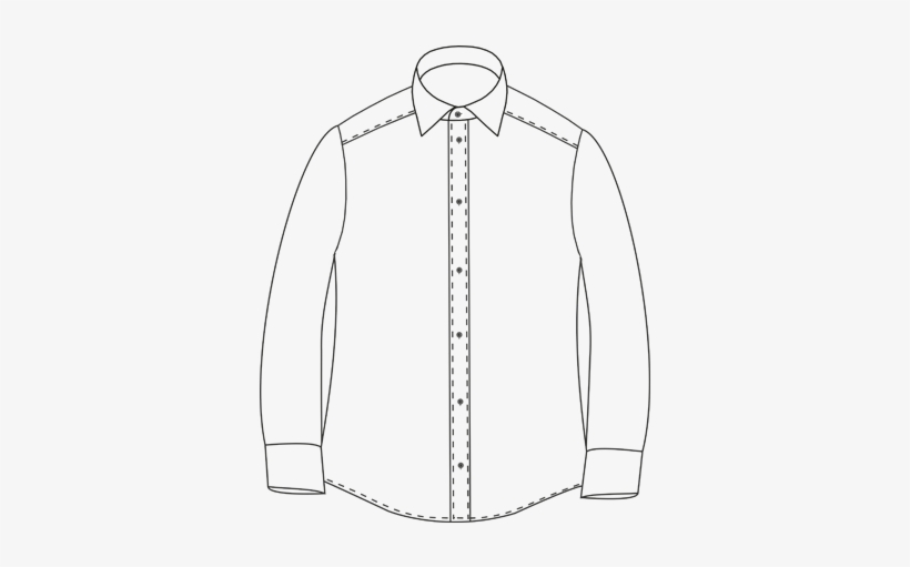Tailor At Drum - Mens Shirt Line Drawing Png, transparent png #2595421