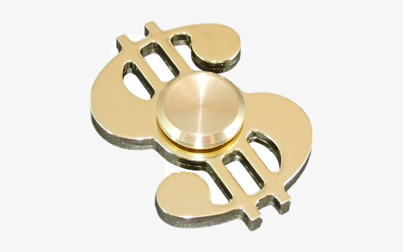 Doller Fidget Spinnerfreetoedit - Cool Fidget Spinner Gold, transparent png #2595921